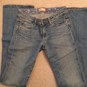 Paige mid wash light fabric